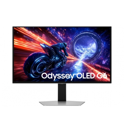 Samsung Odyssey OLED G6/G60SF/27"/OLED/QHD/500Hz/0,03ms/Stříbrná/2R