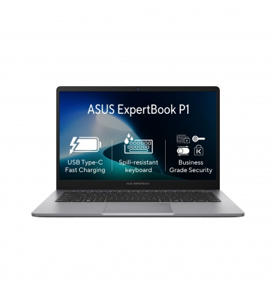 ASUS ExpertBook P1/P1503CVA-S70760X/i7-13620H/15,6"/FHD/16GB/1TB/UHD/W11P/Gray/2R