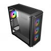 FSP ATX Midi Tower CMT591A/Midi Tower/Transpar./Černá