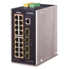 Planet IGS-6325-16P4S průmyslový L3 switch, 16x1Gb, 4x2.5G SFP, PoE 802.3at 320W, 48-56VDC, -40~75°C, IP30, fanless