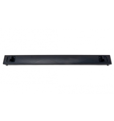 XtendLan 1U záslepka 19", černá, zaklapávací, plast