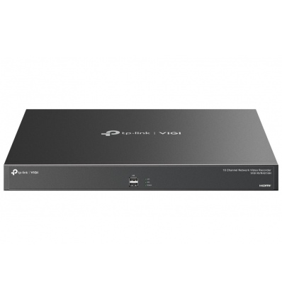 TP-Link VIGI NVR4016H, 16 kanálů, až 8MP, 320Mbps, H.265+, 4x SATA, max. 64 TB, 2x GLAN, 3x USB, VGA, HDMI