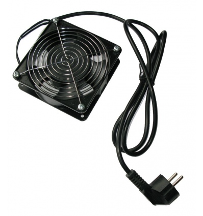 XtendLan Ventilace pro nástěnné rozvaděče, 1 ventilátor,napájecí kabel