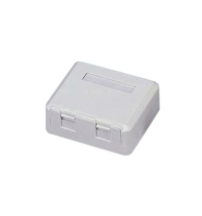 XtendLan Zásuvka pro keystony 2xRJ45, neosazená, 70x60x27, s prachovým krytem - Doprodej