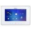Dahua Bytový monitor IP/ touch 7" 1024x600/ Ethernet+WiFi/ PoE 802.3af/ paměť/ CZ menu/ bílý