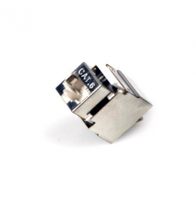 XtendLan Keystone jack RJ45, narážecí CAT6, STP, 180 st., narážení zezadu