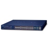 OPRAVENÉ - Planet SGS-5240-24P4X L2/L3 PoE switch, 24x 1GE, 4x 10G SFP+, PoE 802.3at 30/370W, stohování
