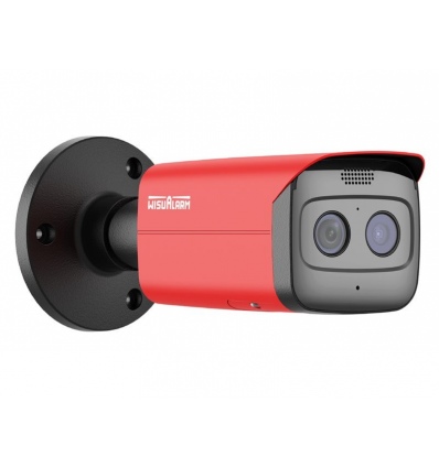 Dahua termální duální IPC 120x90 f1,2mm (90st)/ vizuál 4Mpix 4mm (85st)/ IR25m/ bullet/ detekce ohně