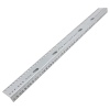 XtendLan Vertikální montážní lišta Telco 18U, pro servery šíře 480mm, stříbrná