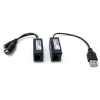 XtendLan Extender USB 1.1 po CAT5E na 70/300m,pasivní,s napájením vzdáleného zařízení