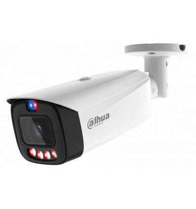 Dahua IPC WizColor TIOC 8Mpix 30fps 1/1.8"/ bullet/ 2.8mm(109st)/ WDR/ IR+white50m/ mic+repro/ SMD4.0/ AI