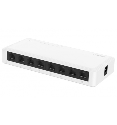 Imou by Dahua switch SG108C-V2/ 8x Gigabit port/ 10/100/1000 Mbps RJ45 ports/ 16 Gbps/ napájení DC5V1A/ bílý