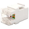 XtendLan Keystone jack RJ45, narážecí, CAT5e UTP, 180°, narážení zezadu