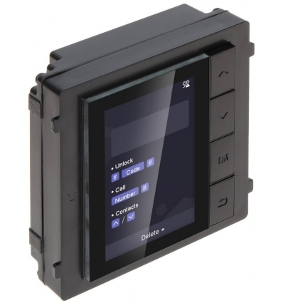 Hikvision DS-KD-DIS - Modul s displejem a podsvícenými tlačítky