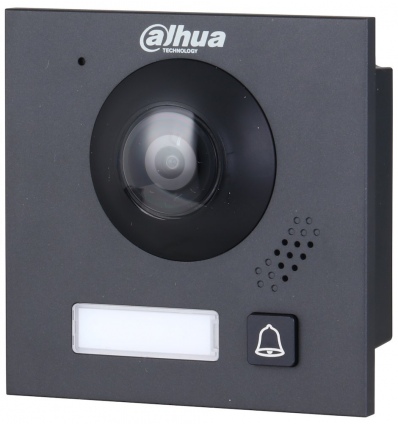 Dahua VTO4202 modulární dveřní stanice IP/ 1x tlačítko/ kamera 2Mpix 169st/ PoE 802.3af nebo 12VDC/ IP65+IK07/ černá