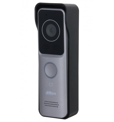 Dahua Dveřní stanice IP/ 1x zvonek/ 2Mpix (110st)/ WDR/ IR/ RFID 13,56MHz/ LAN+WiFi/ PoE 802.3af/ IP65/ povrchová montáž