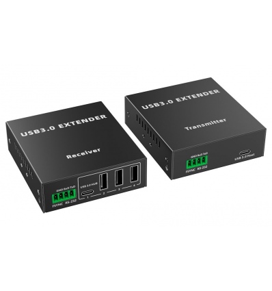 XtendLan Extender USB 3.0 po CAT6 do 50m (Cat6A/7 do 100m)
