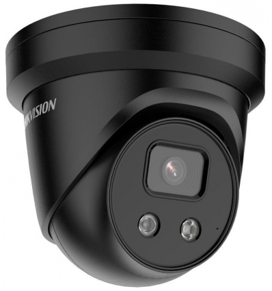 Hikvision DS-2CD2346G2-IU(2.8mm)(C)(BLACK) - 4MPix IP Turret AcuSense kamera IR 30m, IP67, mikrofon, černá