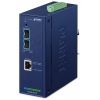 Planet IXT-900-2X1PD průmyslový konvertor 1x 10G Base-T PoE PD / 2x SFP+ 10GBase-X, IP40,-40~75°C, dual power, SNMP