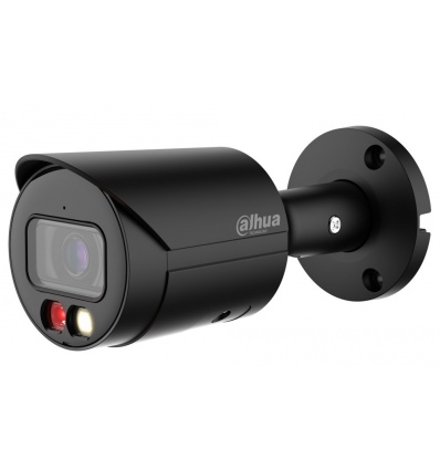 Dahua IPC Lite 8Mpix 20fps Full-Color/ bullet/ 2,8mm (111st)/ WDR/ IR+white 30m/ mikrofon/ SMD+/ černá