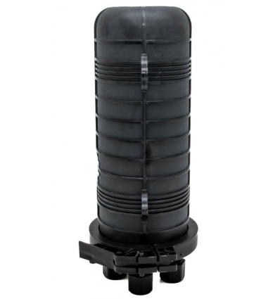 XtendLan Vodotěsná optická spojka, zemní/zeď/stožár, 96 vláken, 4x12x2, 4 prostupy, matice, 420x140mm
