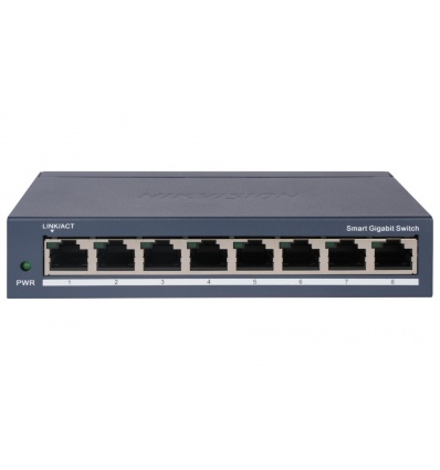 Hikvision DS-3E1508-EIV2 - Smart Switch 8x Gb port RJ-45