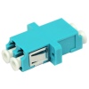 XtendLan LC-LC duplex adapter MM, OM3, azurová, do optických rozvaděčů