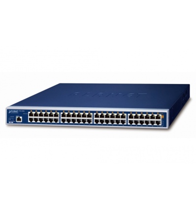 Planet POE-2400G PoE injektor IEEE802.3at, 24x 1000Base-T Gigabit, PoE 440W, PING watchdog+scheduler