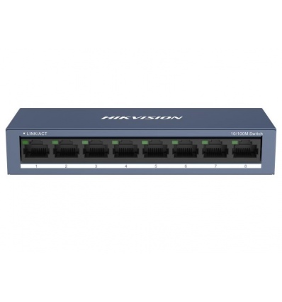 Hikvision DS-3E0108-O - Switch 8x 10/100Mbit bez PoE