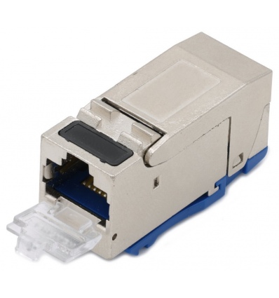 XtendLan Keystone jack RJ45, zaklapávací, CAT6A, TT STP, instalace bez nástrojů
