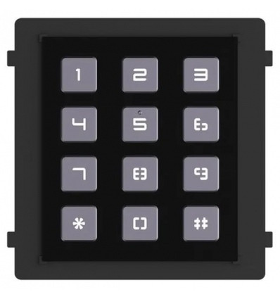 Hikvision DS-KD-KP/Black - Modul interkomu s kódovou klávesnicí černý