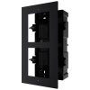 Hikvision DS-KD-ACF2/Black BV - 2- rámeček interkomu pro zápustnou montáž černý