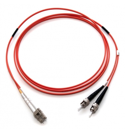 XtendLan FO patch LC-ST 2m 62,5/125 duplex, LS0H