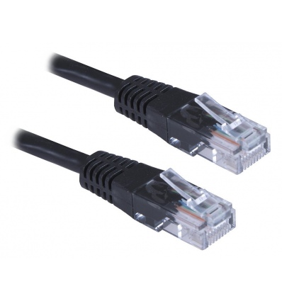 XtendLan Patch kabel Cat 5e UTP 2m - černý