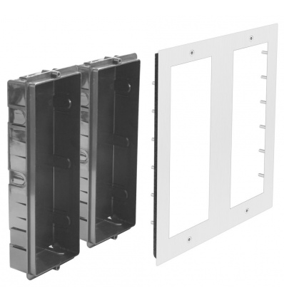 XtendLan rámeček zapuštěný pro 2x3 moduly (DPC-D2D81 a DPC-D281)