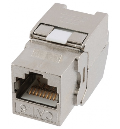 XtendLan Keystone jack RJ45, zaklapávací, CAT6, STP, instalace bez nástrojů