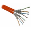PLANET kabel FTP, drát, Cat 5e, fyzicky 6A, 4p, LS0H, stíněný každý pár, Planet Elite, oranžový, Dca, balení 500m, TWIN