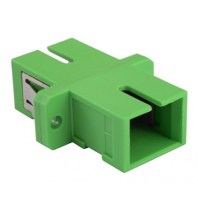 XtendLan SC-SC simplex adapter SM, APC, zelený, do optických rozvaděčů