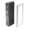 XtendLan rámeček zapuštěný pro 3 moduly (DPC-D2D81 a DPC-D281)