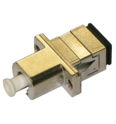 XtendLan SC-LC simplex adapter, metalický, na kabel a do optických rozvaděčů, SM i MM