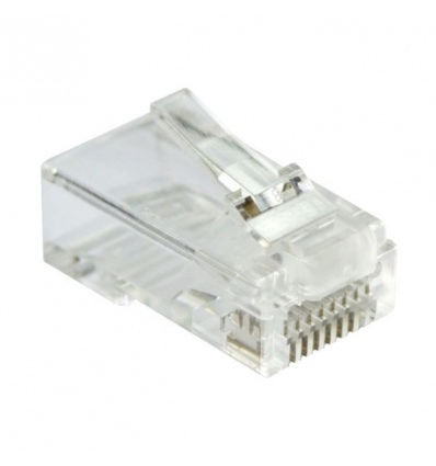 XtendLan Konektor RJ45 CAT5e, UTP, EZ type, drát, balení 100ks