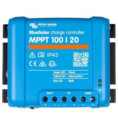 Victron BlueSolar 100/20 MPPT regulátor, 12/24/48V