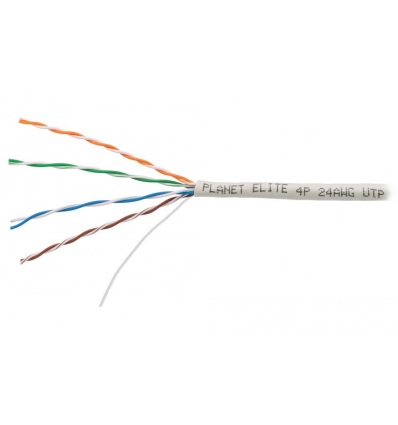 PLANET kabel UTP, drát, 4pár, Cat 5e, Planet Elite, 2404N03, balení 305m, REELEX
