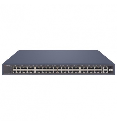Hikvision DS-3E1552P-SI - Smart managed switch 48x Gb PoE + 2x Gb RJ45 + 2x SFP Uplink, 470W