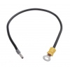 Solarmi Kabel pro připojení baterie, 25cm, 4mm2, očko M8 - dutinka