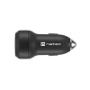 Natec nabíječka do auta CONEY, 1XUSB, 1XUSB-C, 48W