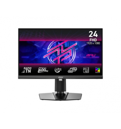 MSI MPG/242R X60N/24,1"/TN/FHD/600Hz/0,1ms/Černá/3R