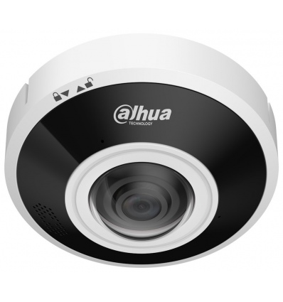 Dahua IPC fisheye 6Mpix 30fps/ 1,68mm (360/180st)/ WDR/ IR15m/ mikrofon+repro/ analytiky