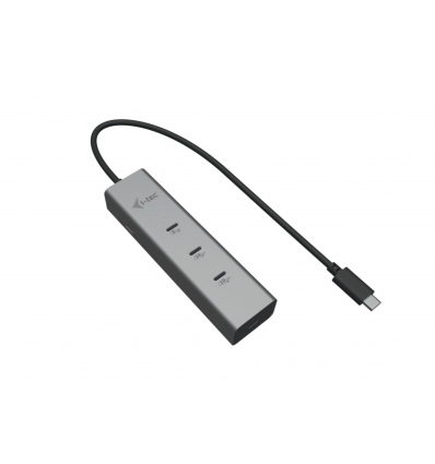 i-tec USB-C Charging Metal HUB 5port with USB-C video 8K, Power Delivery 85W