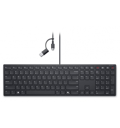 DELL KB525C/ Česká/ Slovenská/ klávesnice/ USB/ černá